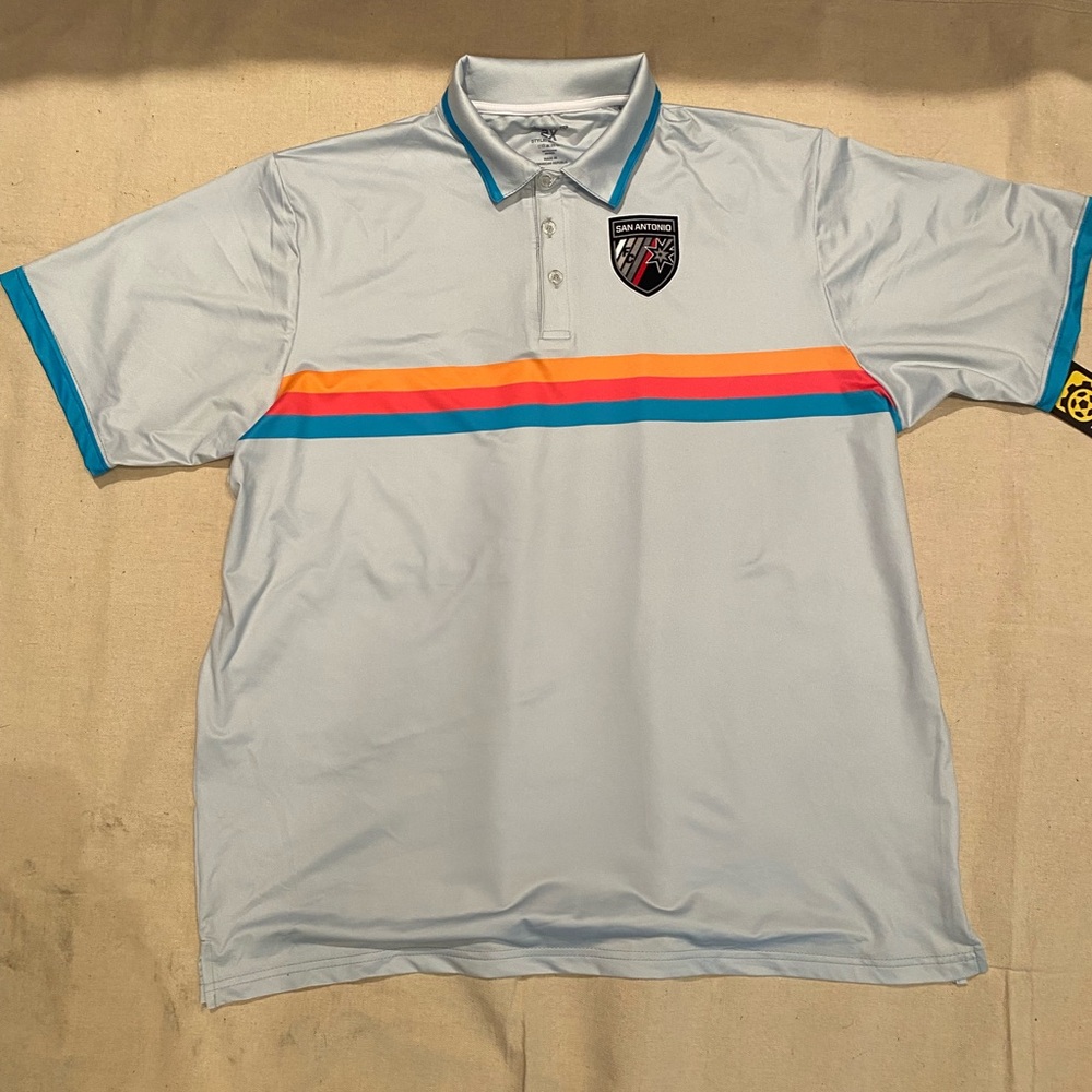 New Men’s SAFC Fiesta Polo Sz 2xl